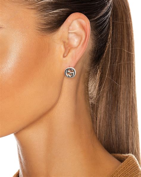 gucci interlocking g earrings